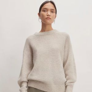 Everlane The Alpaca Crew Almond Size XS